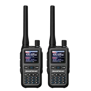 Baofeng UV5R Mini Dual-band Radio VHF UHF Double PTT Key USB C APP Programming - Picture 1 of 19