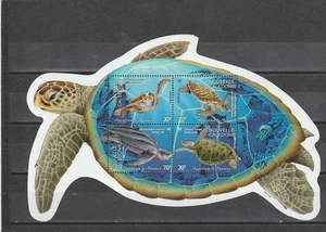 NEW CALEDONIA, 2002,   TURTLES, S/S,  MNH**, - Picture 1 of 1