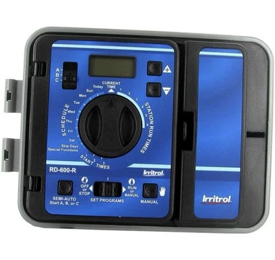 Irritrol Rain Dial RD600-INT-R 6 Station Indoor Irrigation Controller - Image 1 of 4