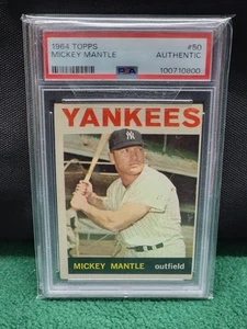 1964 Topps Mickey Mantle #50 - PSA -Authentic- - Picture 1 of 2