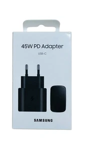 SAMSUNG 45W POWER ADAPTER CARICABATTERIE ORIGINALE USB-C FAST CHARGE - Foto 1 di 1