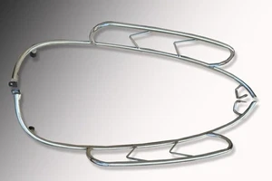 Royal Alloy GP 125 300 350 Heck Fischschwanz Florida Bars Sturzbügel Edelstahl - Bild 1 von 1