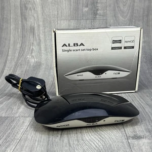 Alba Digital TV Freeview Set Top Box Single Scart CDV85N - No Remote Boxed - Picture 1 of 17