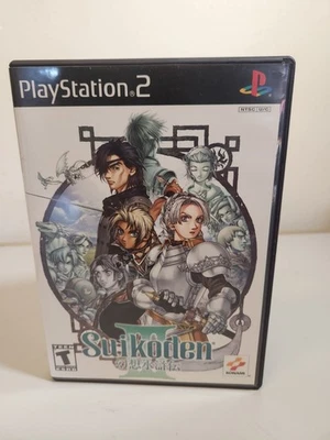 Suikoden III (Sony PlayStation 2, 2002) Complete w/ Reg Card GOOD CONDITION  - Image 1 of 4