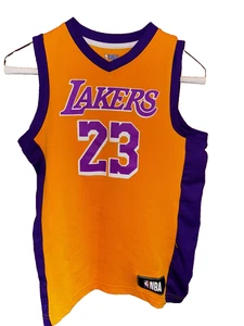 Camiseta Lebron James #23 Juvenil Talla Mediana Los Angeles Lakers por tanque NBA TX3 - Imagen 1 de 7
