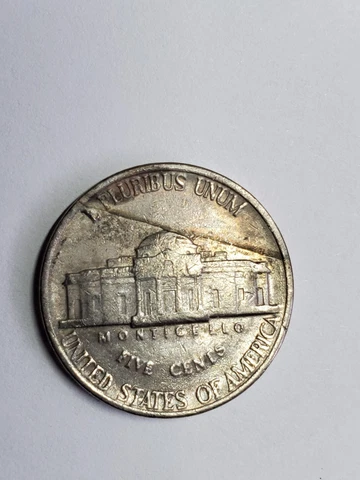 1988 D NICKEL ERROR MISSING PART OF PLANCHET REVERSE Cover