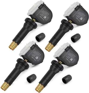 TPMS Sensor Set, 4Pcs 315Mhz Replacement for GM Vehicles, Replaces# 13598771 - Picture 1 of 9