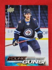 2022-23 Upper Deck Jonathan Kovacevic Young Guns Rookie RC YG #223