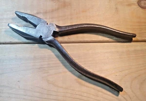 Vintage Elliot Lucas 7" Pliers PW216 Old Hand Tools Engineer Mechanics Tool - Picture 1 of 5