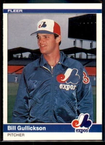 1984 Fleer Bill Gullickson #276 Montreal Expos - Picture 1 of 2