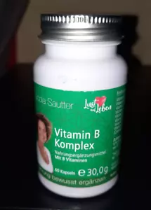 Nicola Sautter Vitamin B Komplex 60 Kps - Bild 1 von 2