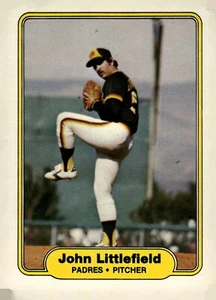 1982 Fleer #576b John Littlefield - Picture 1 of 2