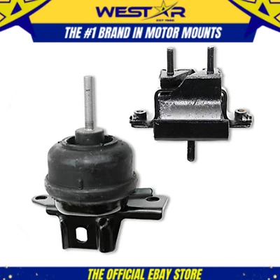 Se adapta a Cadillac Seville 1998-2004 4,6 L motor trasero y montaje de transmisión trasera izquierda 2 piezas Foto 1 de 3