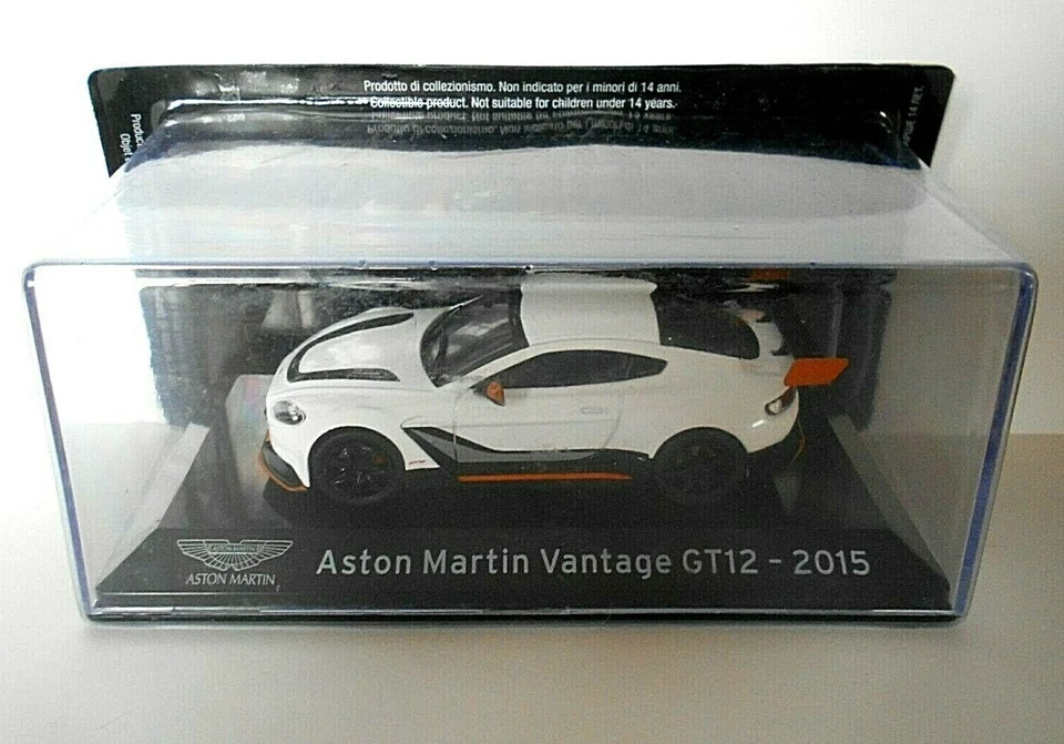 Die Cast Aston Martin Vantage GT12 - 2015 Supercars Scale 1/43 - Image 1 of 1
