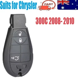 Complete Smart Remote Key Fob Suits for Chrysler 300C 2008- 2010 433Mhz ID46 3Bt - Picture 1 of 4