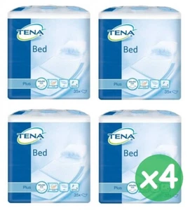 Tena Bed Plus 140PC (4 Paquetes De 35) Traverse Absorbentes 60x90 CM Cama - Imagen 1 de 2