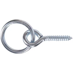 7/16 in. x 3-1/2 in. Hitching Ring with Hex Lag Screw Style 2 in. Ring in - Picture 1 of 1