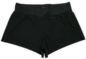 Crivit 4" Athletic Shorts Women (XL 16/18) Breathable Moisture Wick Pocket Black - Picture 1 of 6
