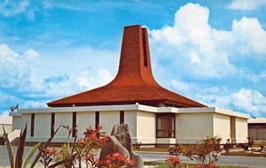 1970 Fuerza Aérea de los Estados Unidos Base Militar Capilla U-Tapao Aeródromo Tailandia Postal NA07 - Imagen 1 de 2