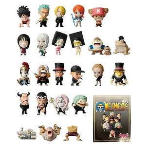 Anime Chara Heroes ONE PIECE vol.5 Enies Lobby MINI BIG HEAD FIGURE 24pcs Mint - Picture 1 of 4