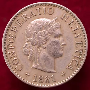 Schweiz 5 Rappen 1881 (L0307) - Bild 1 von 2