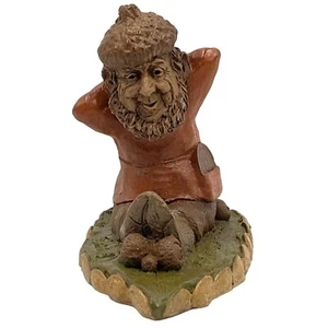 Tom Clark Gnome JIM Figurine #8 Gym Exercise Sit-Ups Fitness Vtg 1989 Slim - Picture 1 of 8