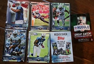2015 TOPPS TENNESSEE TITANS STADIUM KARTENSET 7 MARCUS MARIOTA JJ WATT AD SGA - Bild 1 von 1