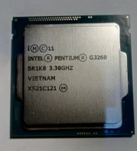 Intel Pentium G3260 3.30GHz Dual-Core CPU Processor SR1K8 LGA1150 Socket - Picture 1 of 2