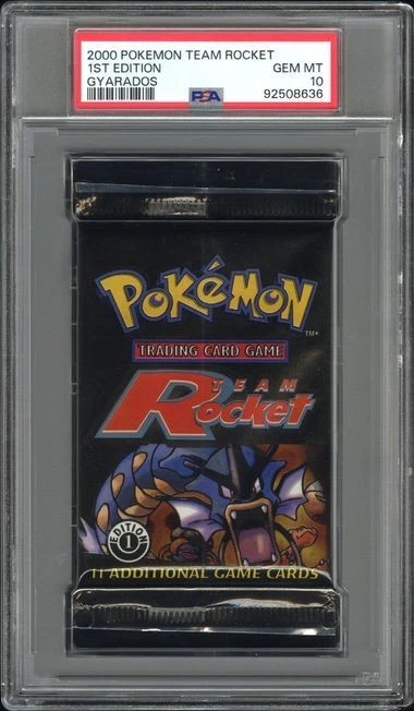 Team Rocket Pokémon TCG Sealed Collectible Card Game Packs in