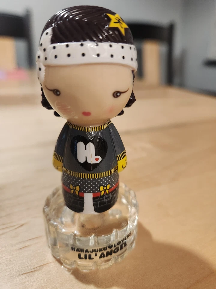 Perfume Harajuku Lovers Snow Bunnies “Lil' Angel” Gwen Stefani .33 fl. Oz (B90) Foto 1 de 3