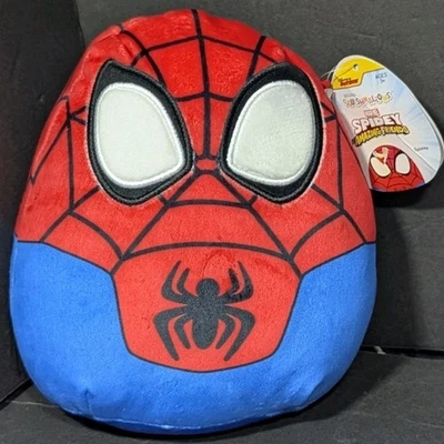 ORIGINAL Squishmallows Spiderman Plush Spidey MARVEL Kelly Toy  7”  - image 1 of 4