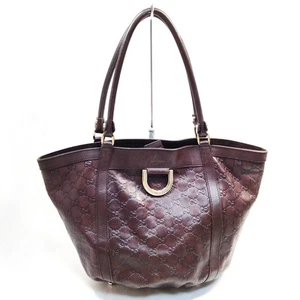 Gucci Hand Bag Brown Leather 3278758 - Picture 1 of 11