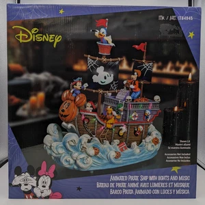 Disney Animated Mickey Mouse Pirate Ship With Light & Music New Open Box - Picture 1 of 11