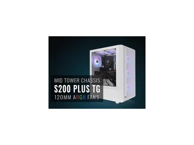 Thermaltake S200 Plus TG ARGB Mid Tower Chassis (ca-1x2-00m6wn-01) - Image 1 of 4