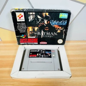 Batman Returns For The SNES/Super Nintendo probado completamente - en caja - sin manual - Imagen 1 de 14
