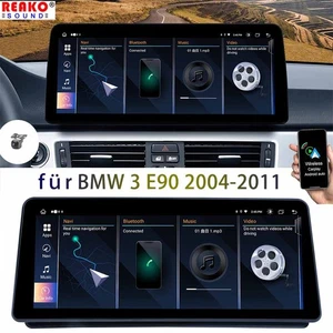 12.3" para BMW 3 E90 2004-2011 4GB + 64GB Android 13 Car Stereo Radio CarPlay BT - Imagen 1 de 14