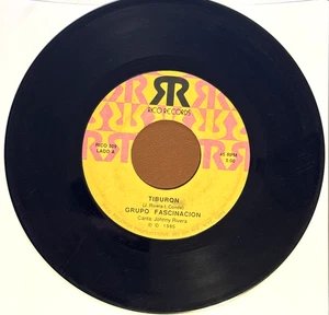 Grupo Fascinacion ‎– Tiburón / Mujer  - 7" RECORD - ****RARE SALSA**** - Foto 1 di 2