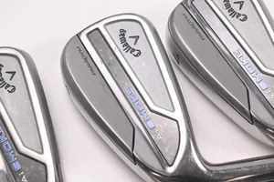 Left Hand Callaway Paradym Ai Smoke Irons / 5-PW+SW / Regular Flex Elevate MPH - Picture 1 of 7