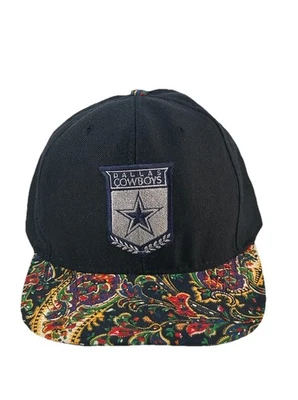 VTG 90s NOS Nutmeg Mills American Needle Snapback made in USA Dallas Cowboys - Image 1 of 4