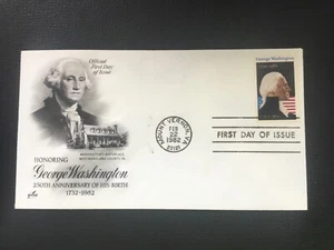 ICOLLECTZONE US 1952 George Washington FDC (F400) - Picture 1 of 1