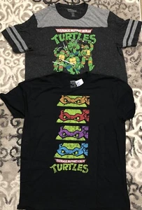Teenage Mutant Ninja Turtles Cartoon Maske T-Shirt Herren Kombi One Neu One Pre-Own - Bild 1 von 7