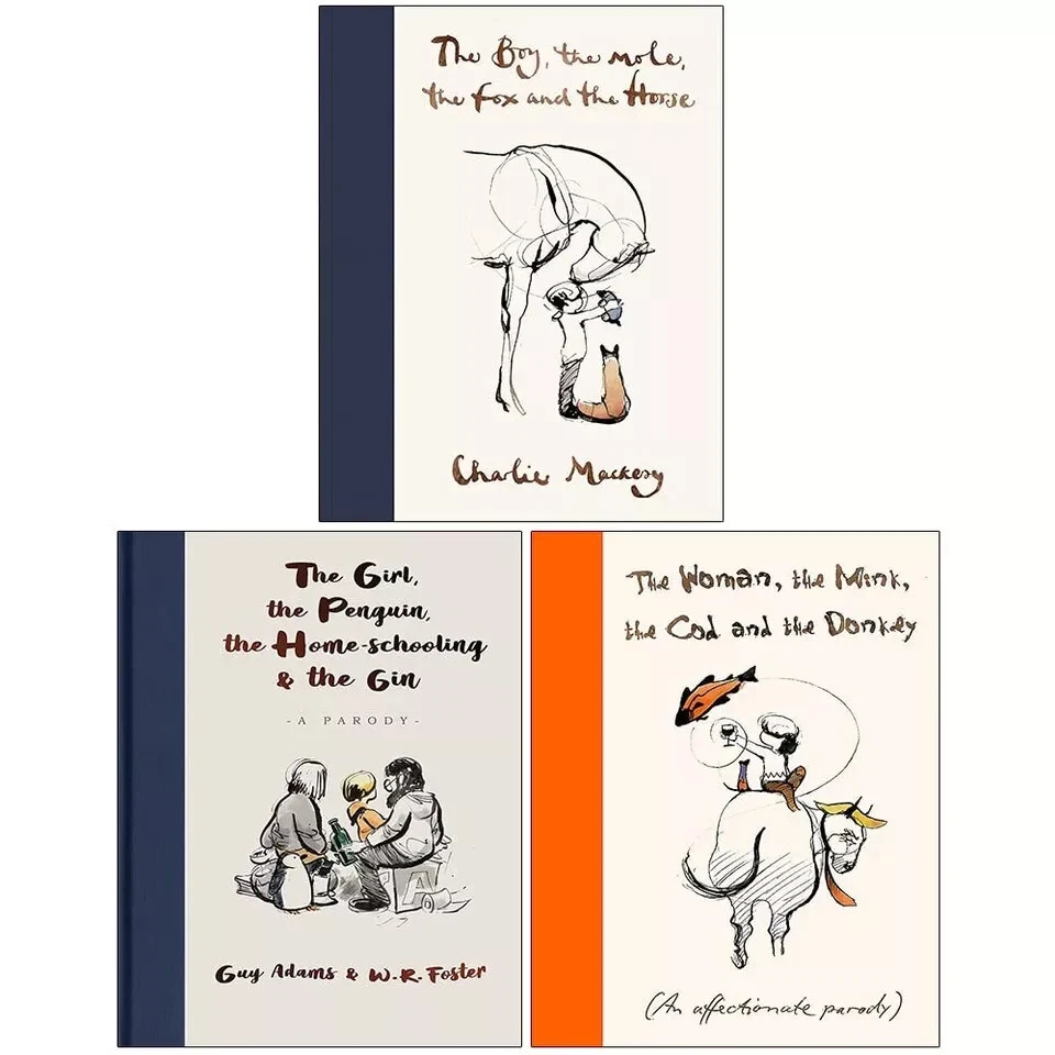 Set of 3 Books The Boy Mole Fox and Horse, Woman the Mink the Cod and Donkey  - Image 1 of 1