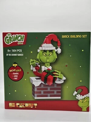 Brickcraft The Grinch Up The Chimney Grinch Christmas Brick Building Set 504 Pc - Image 1 of 4