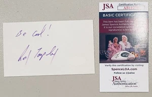 Roy Tarpley Signed Autographed 3x5 Card JSA Certed Dallas Mavericks - Picture 1 of 1