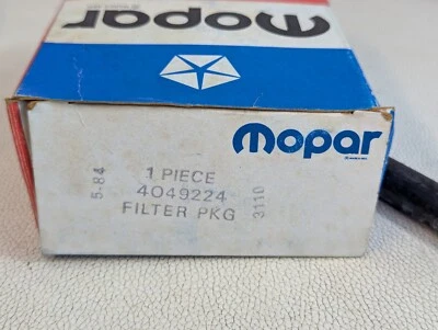 Dodge Chrysler Plymouth NOS New Old Stock Fuel Filter 4049224 - Image 1 of 4