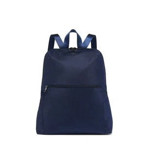 Tumi Voyageur Just In Case Lightwt faltbarer verpackbarer Rucksack Indigoblau ~ Neu mit Etikett - Bild 1 von 7