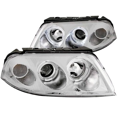 FAROS PROYECTORES CROMADOS PARA VOLKSWAGEN PASSAT 01-05 G2 CON HALO 121358 Foto 1 de 3