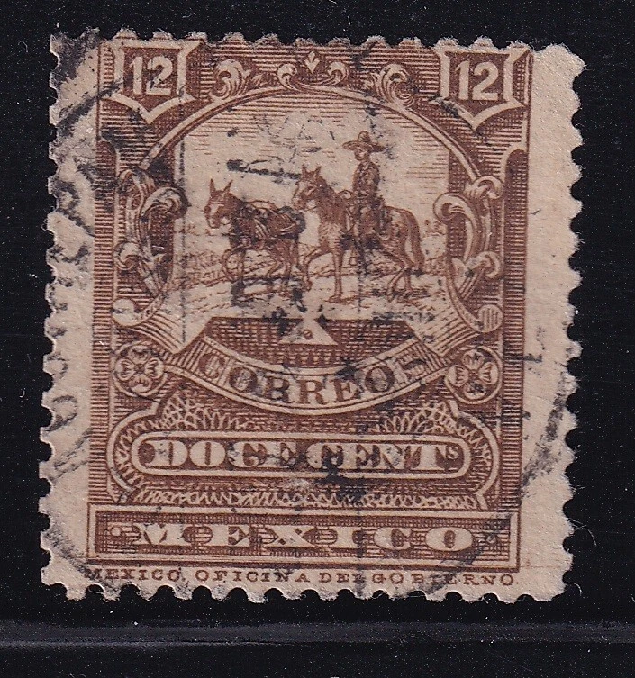 ucx58 México 1898 Correo Caballo Sc#285 Foto 1 de 1