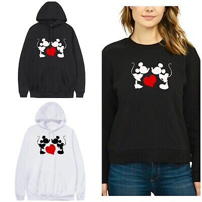 Minnie Mickey Top Plus Sizes 16-40 Womens Disney Sweatshirt Hoodie Jumper  M9 • 20.09€