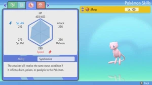 Pokemon Brilliant Diamond Shining Pearl BDSP - 6IV Max EV Mew - Picture 1 of 4